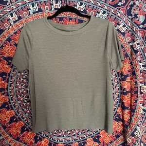 Olive green t-shirt
